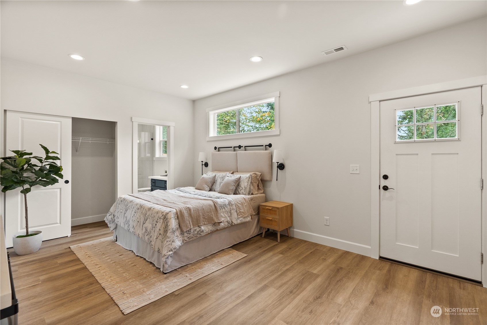 Main Floor Junior Suite with Wetbar & Fridge could be and ADU and Outdoor Access