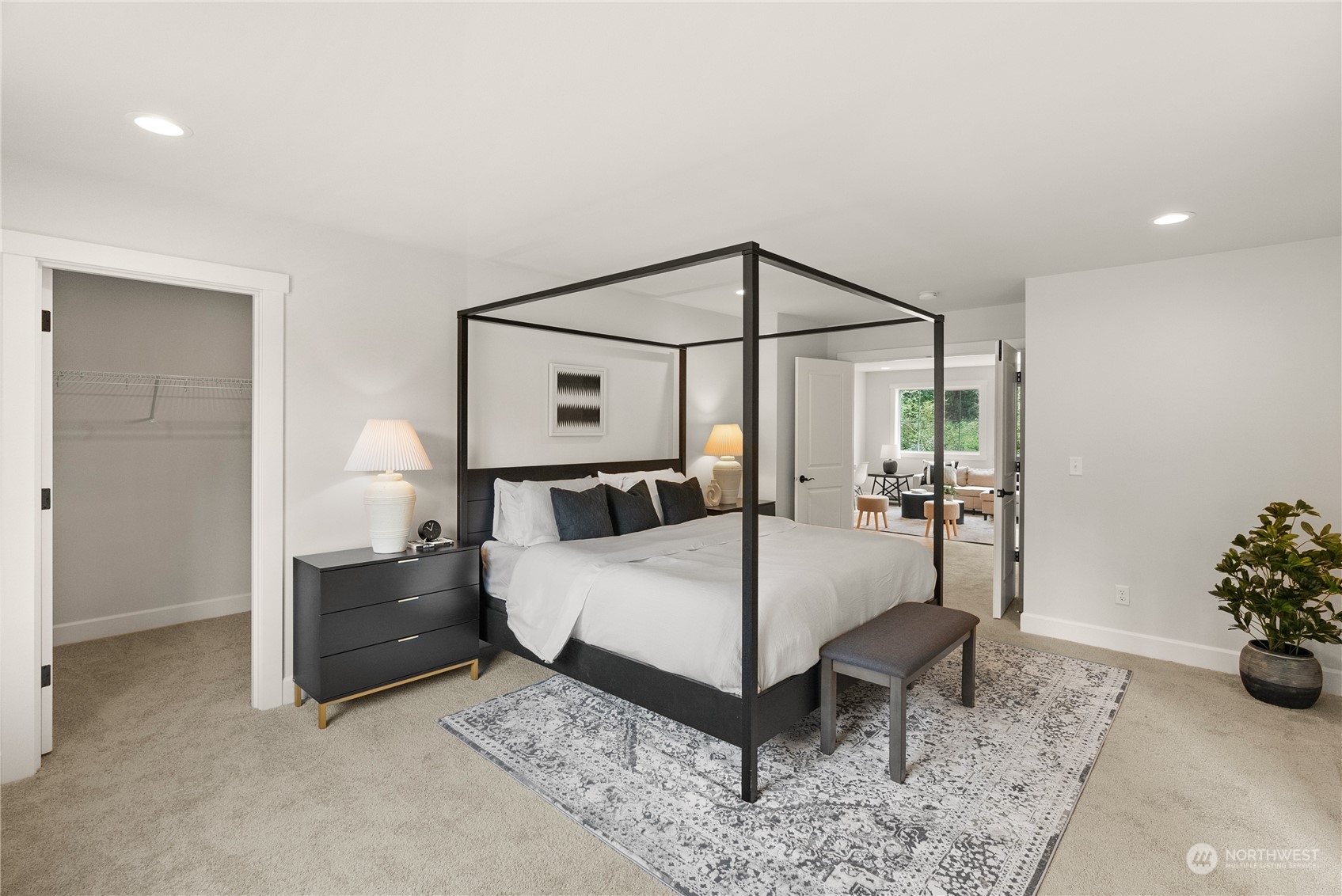 Primary Bedroom with Walk-in closet