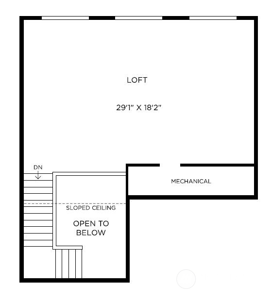 Floor plan renderings are used for illustrative purposes only. All features, designs, measurements, and available structural options will vary.