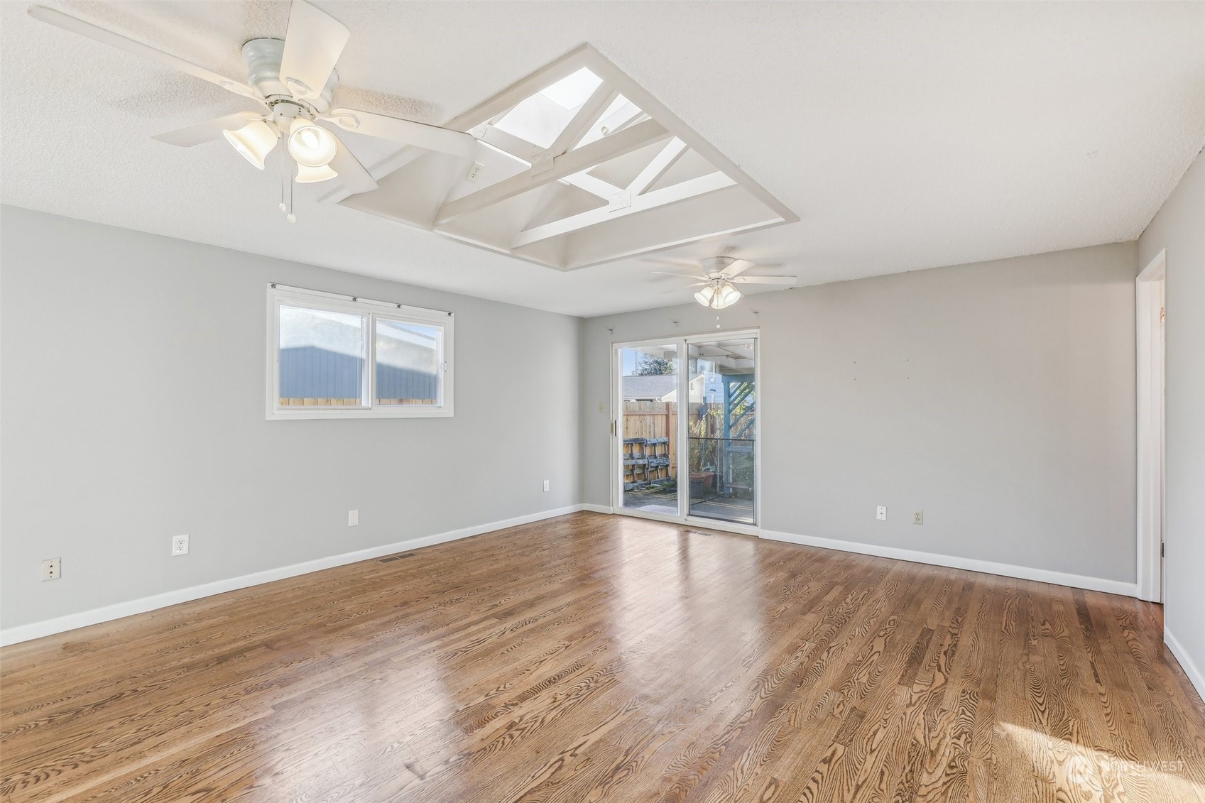 Living room from front door