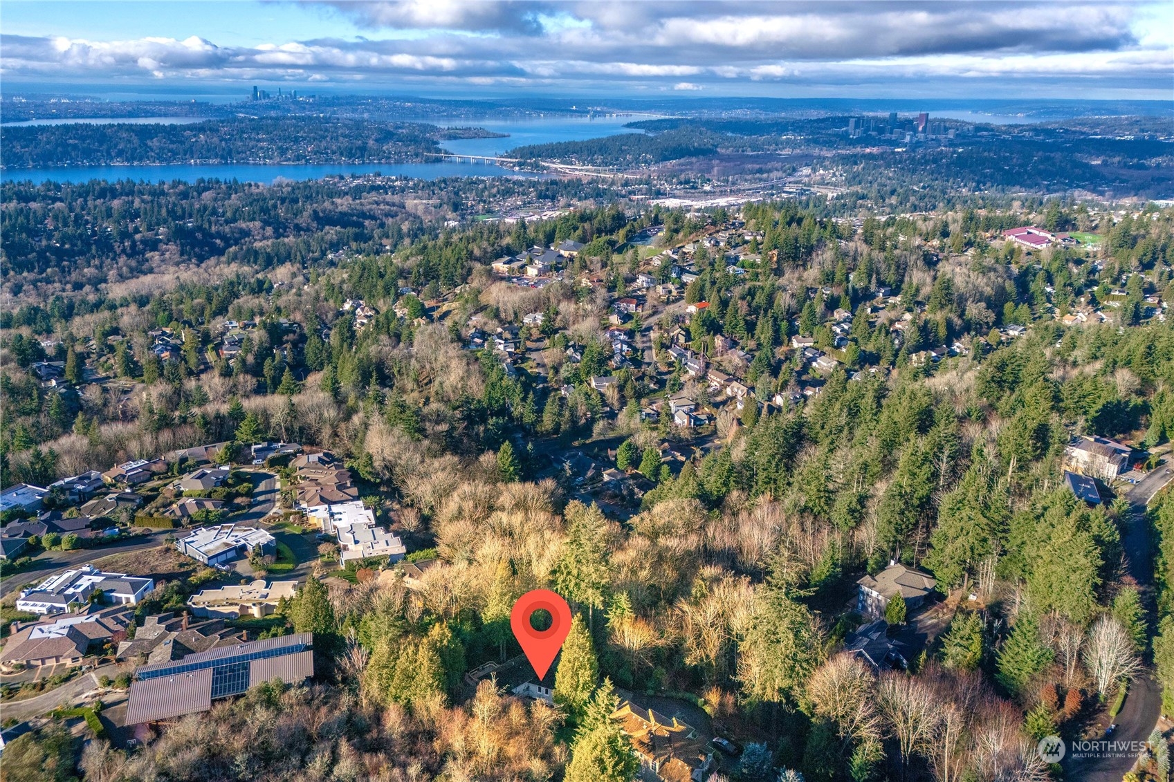 Nested in Bellevue's highly coveted Belvedere neighborhood