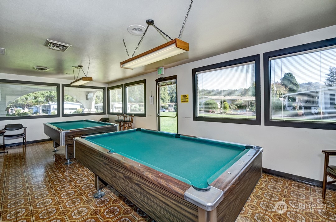 Clubhouse Billiard Room.