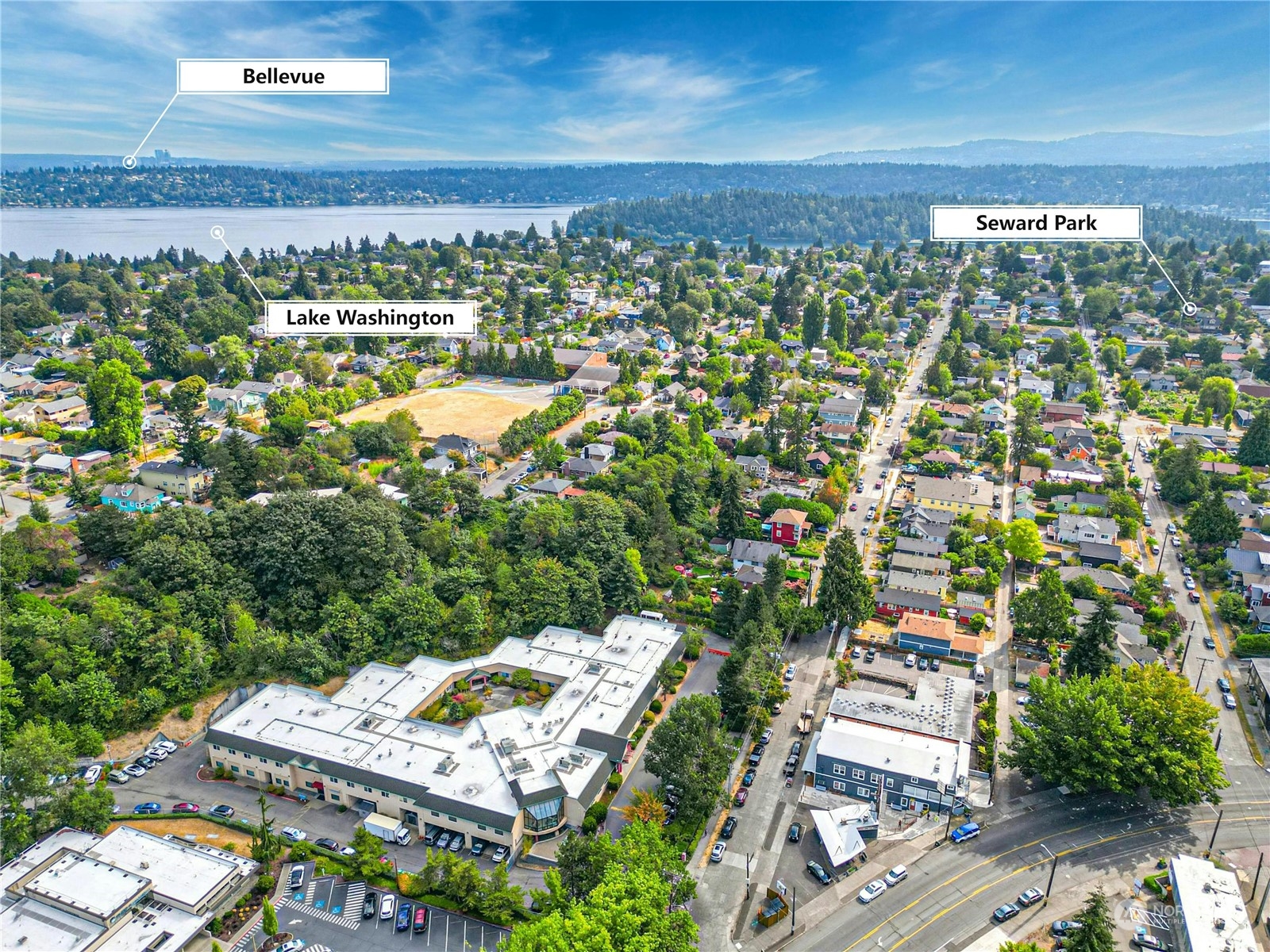 Birds eye view of your new neighborhood! It is even closer than it looks!