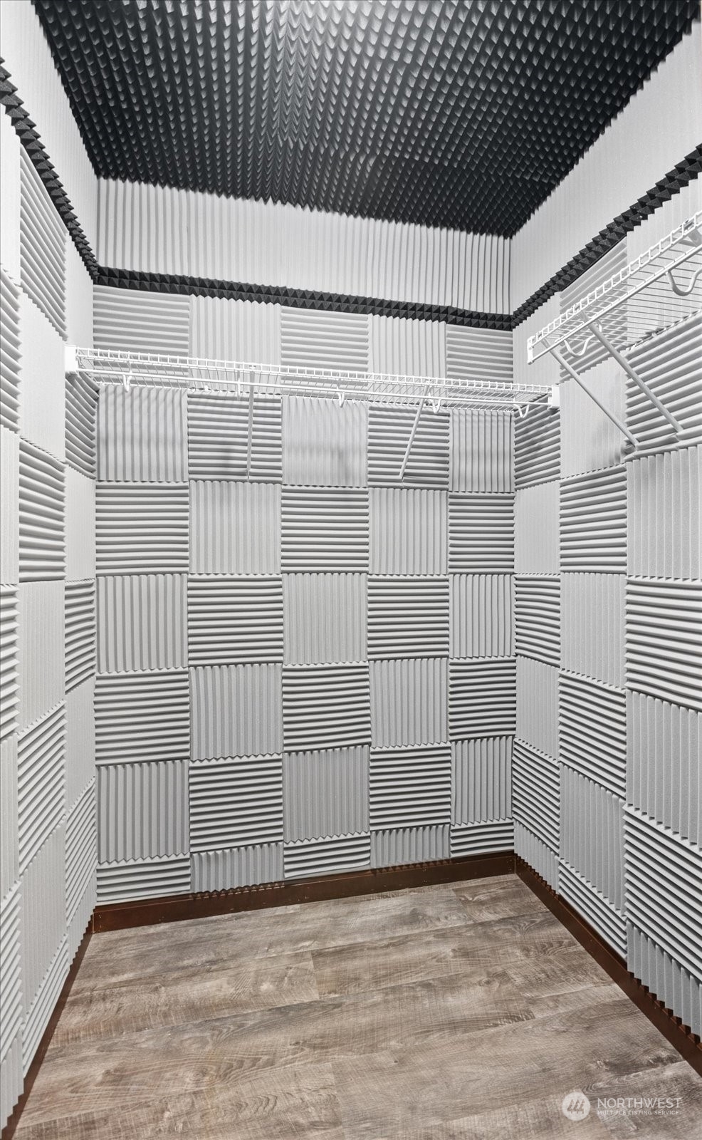 Lower Level Sound Proof Walk-In Closet