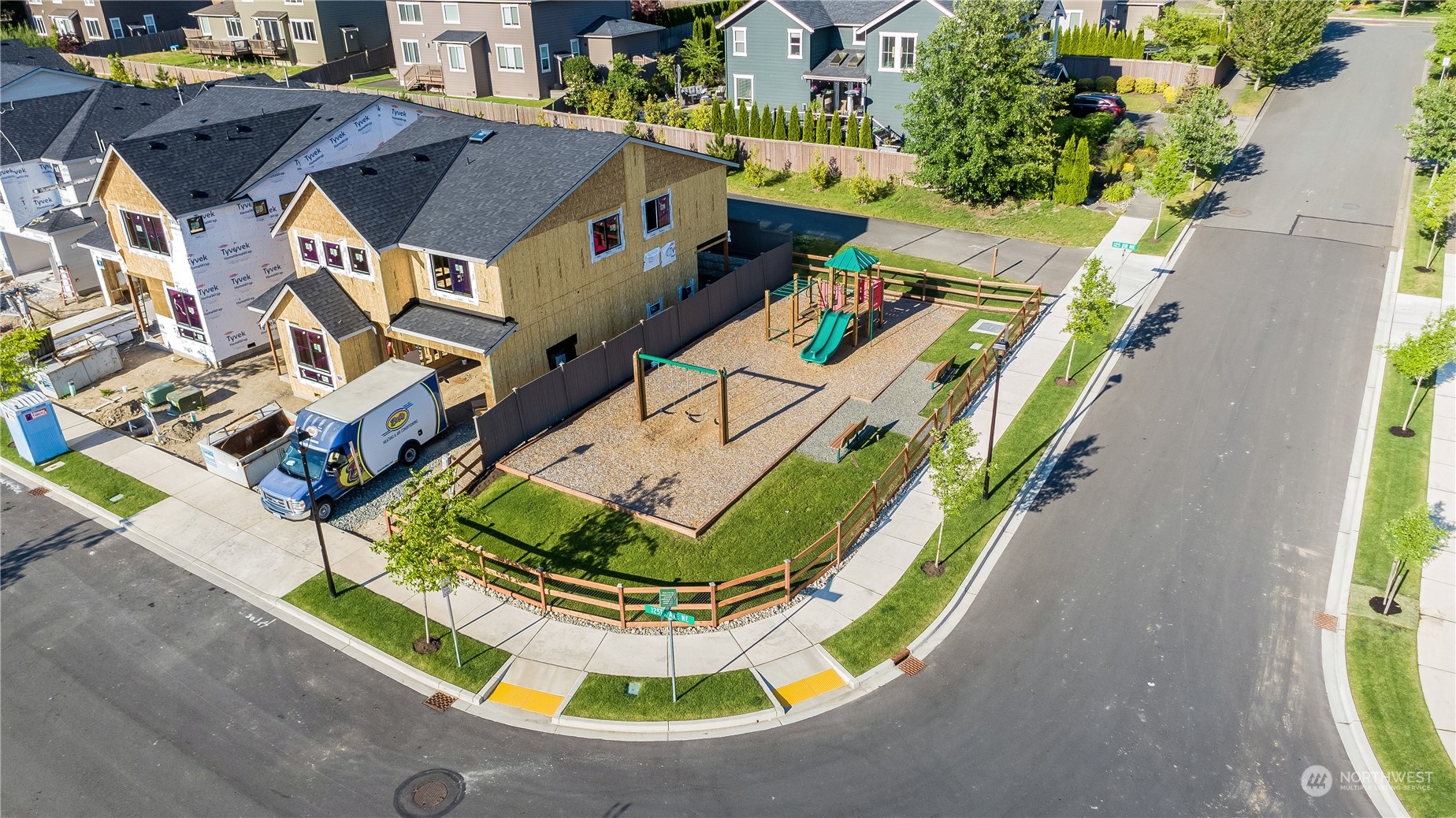 Aerial View of Summit Community Park