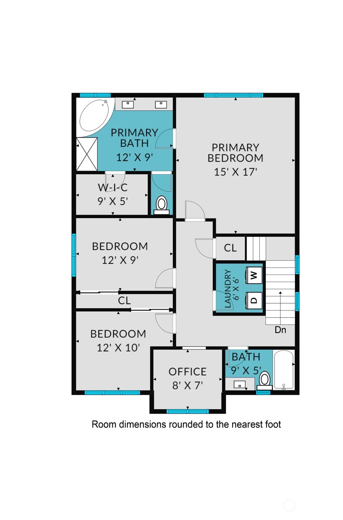 Upper Level FloorPlan