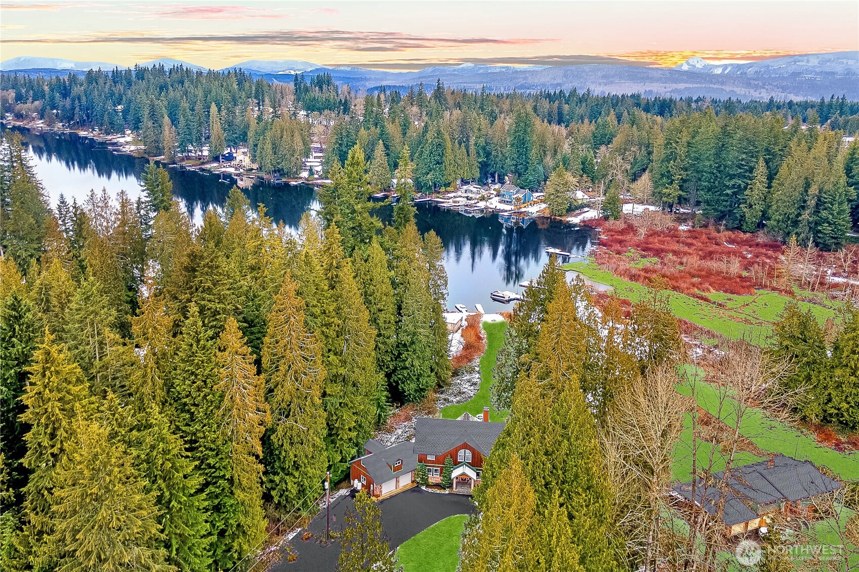 Lush Landscaping & Mature Trees