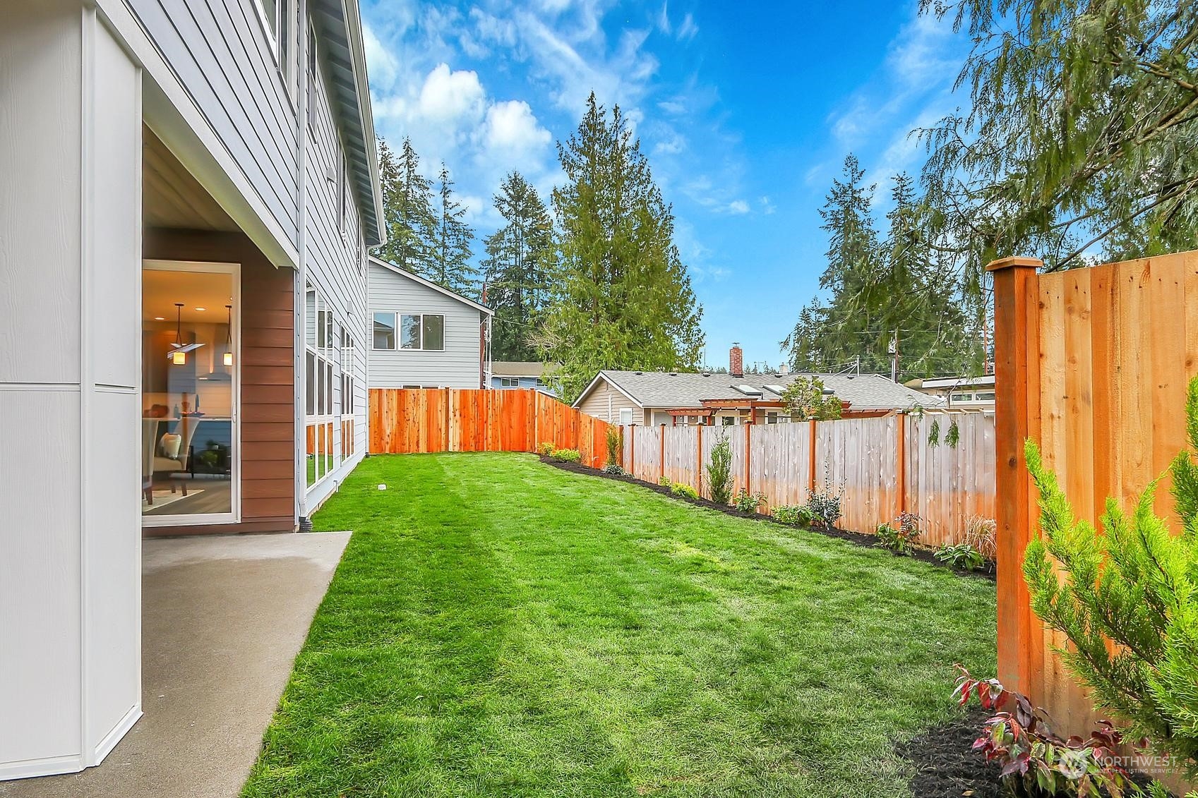 Expansive backyard!