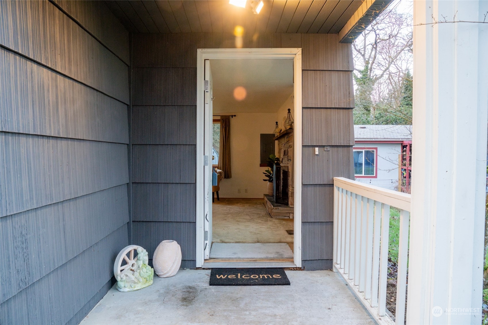 Front door leads into Living Room