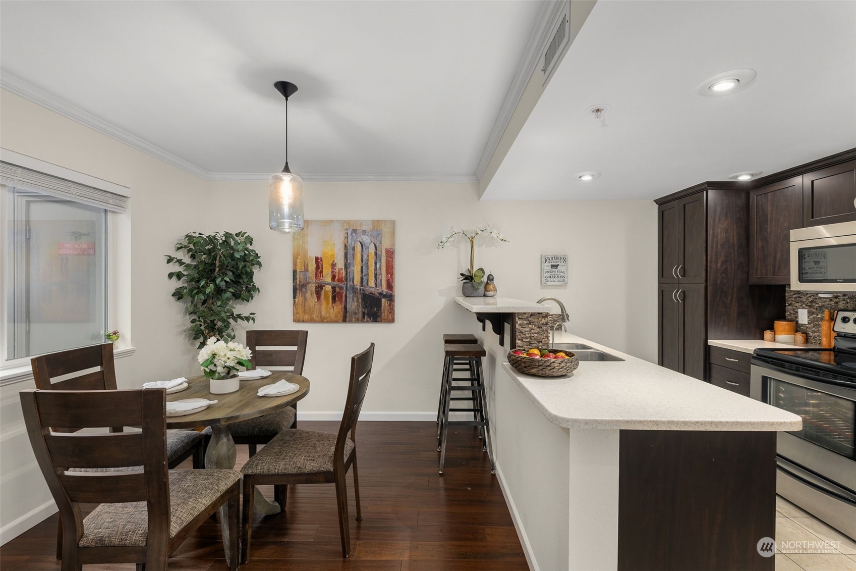 Kitchen with Dining Area