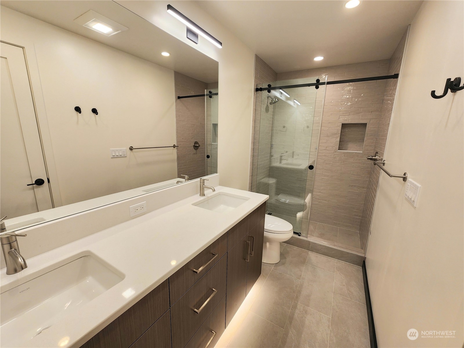 Upstairs Primary Bathroom with heated floors