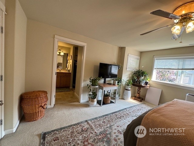 Showing the entry to the Bath & two closets.