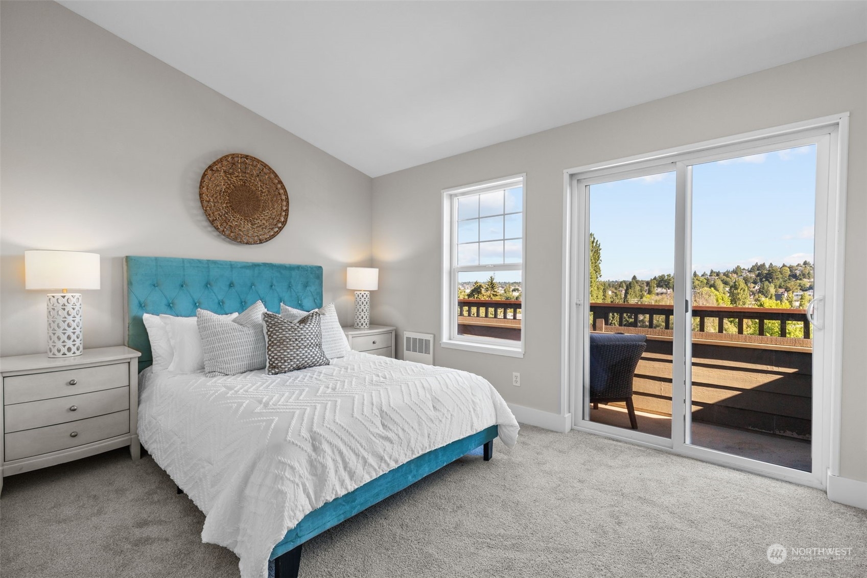 Primary Bedroom with Vaulted Ceilings