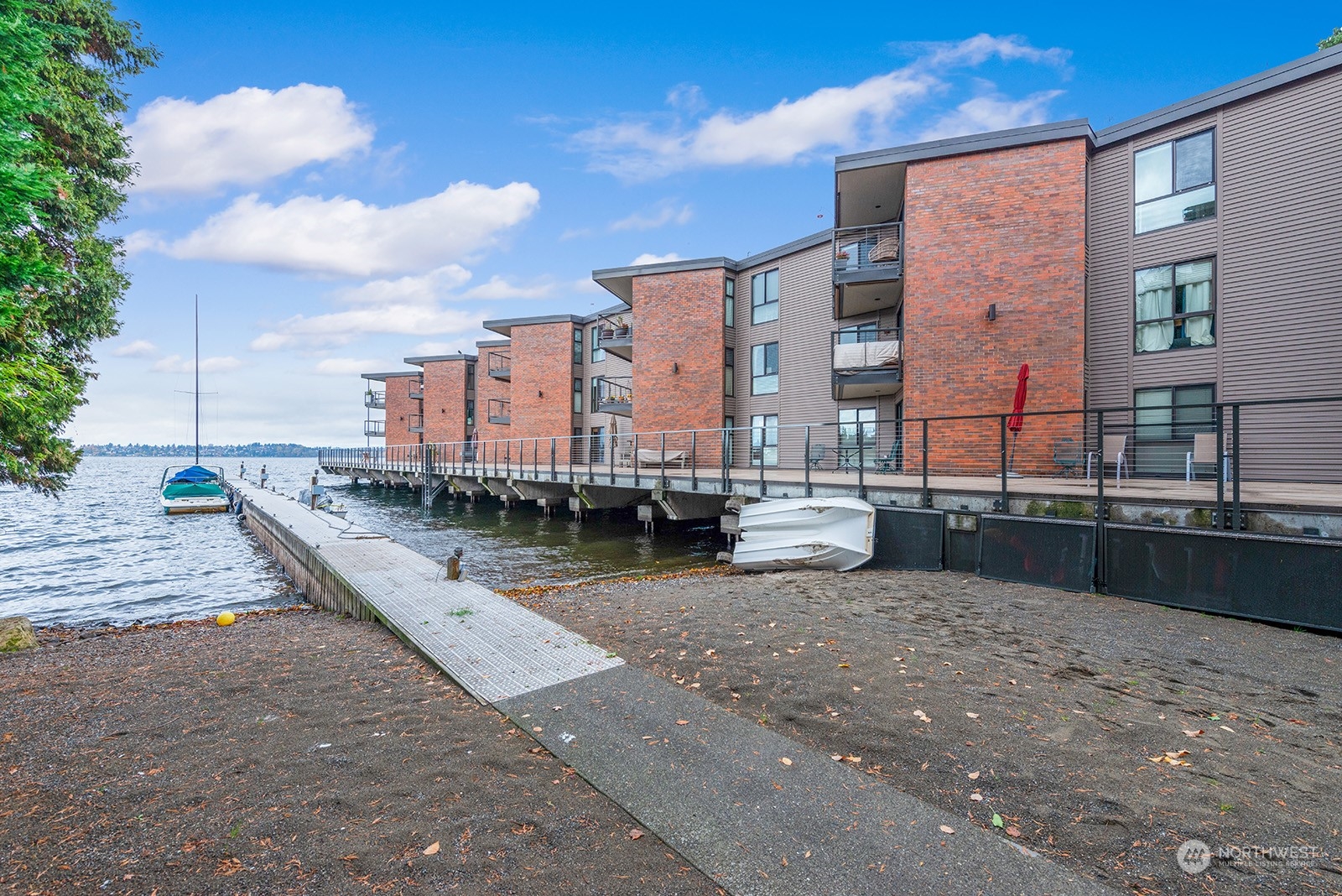 Private Parkside Beach and Dock.