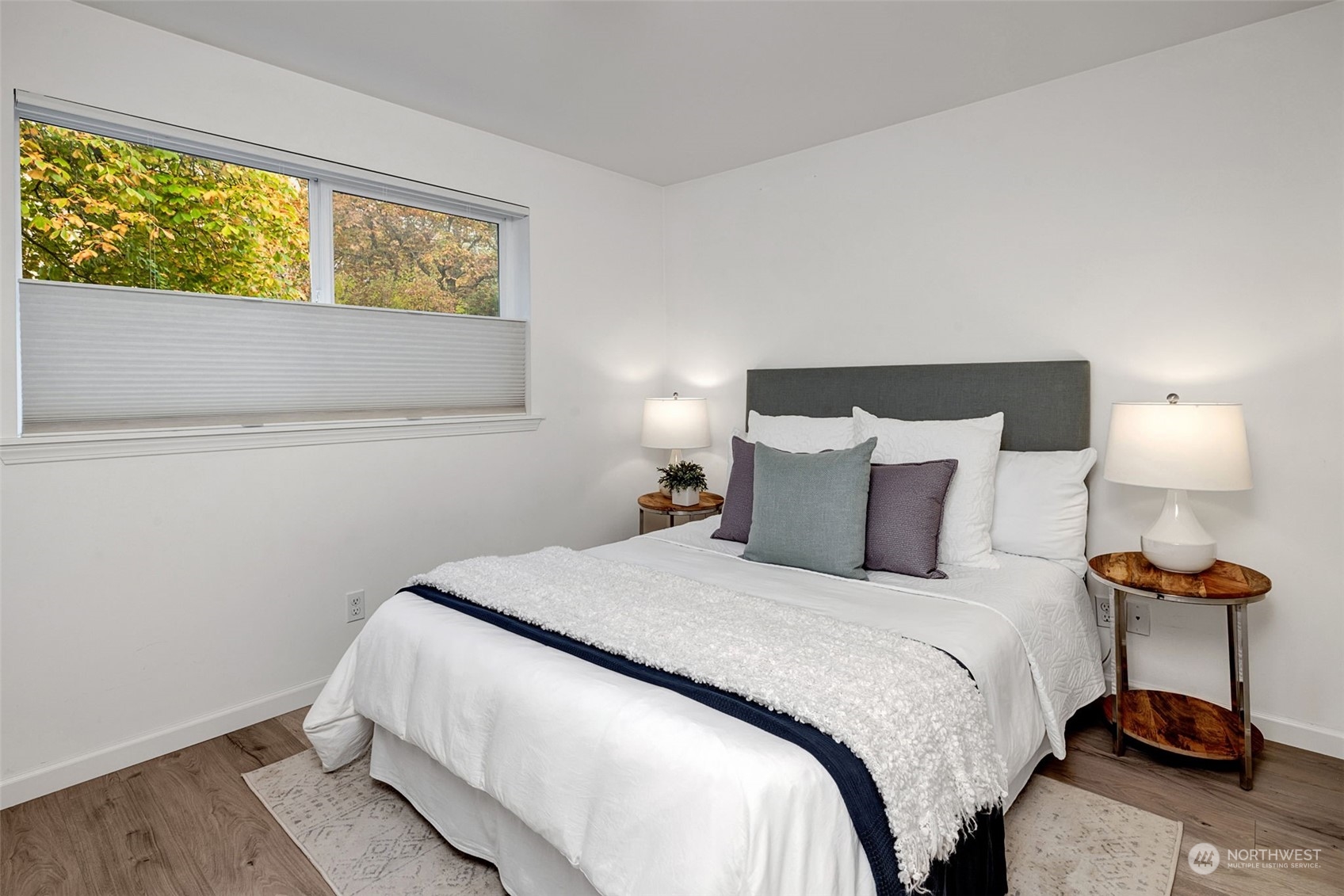 This is the Western Bedroom with a large closet and generous light.