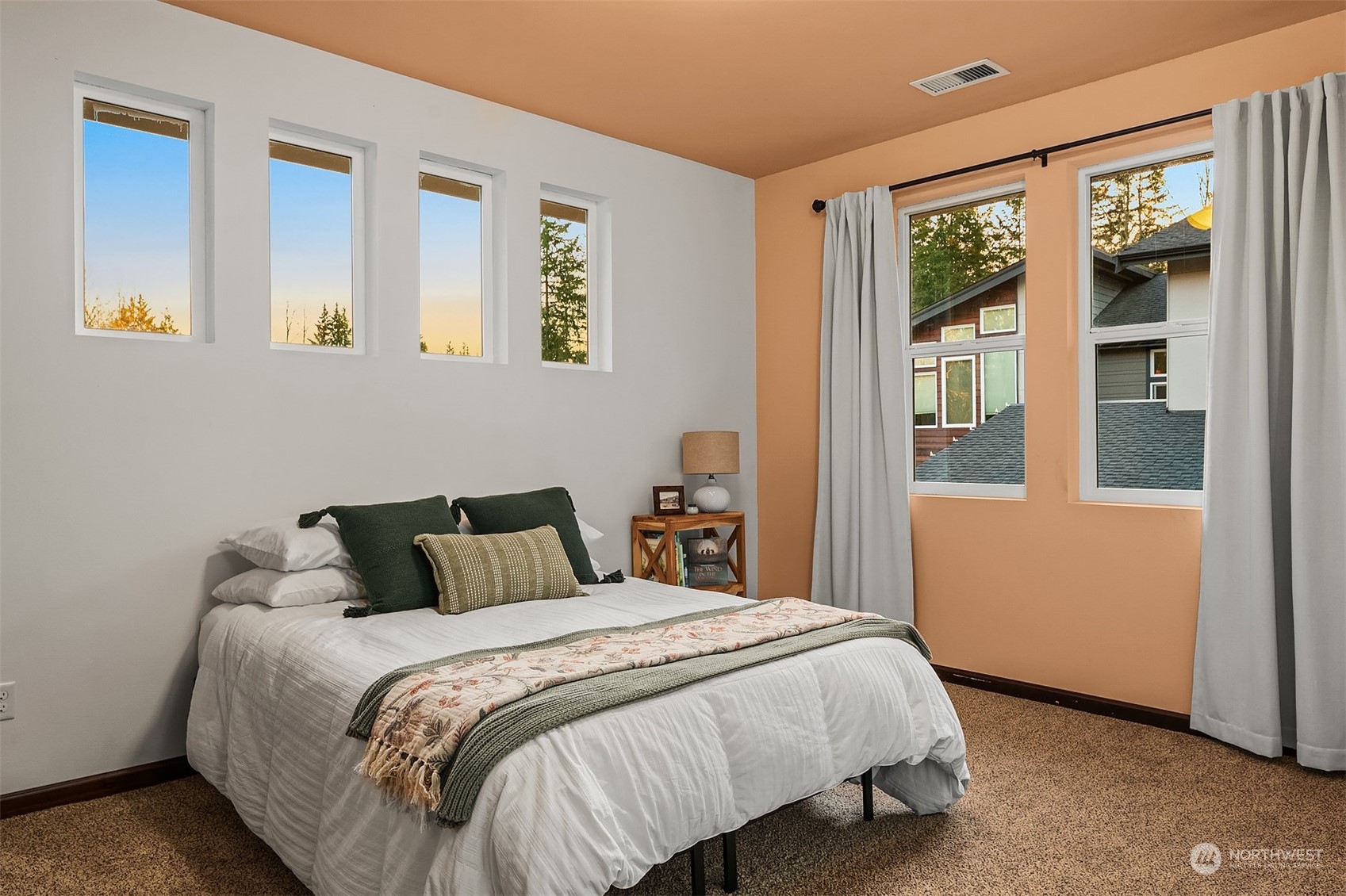 Bedroom 4 of four with attached Bath & walk-in-closet