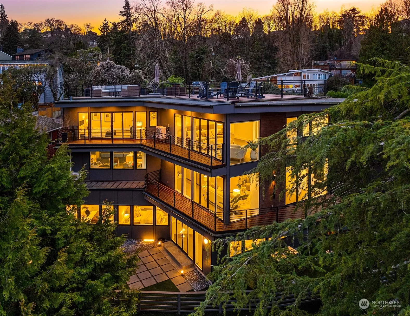 Welcome to this stunning    North Capitol Hill residence with stunning views, timeless design & sophisticated finishes.