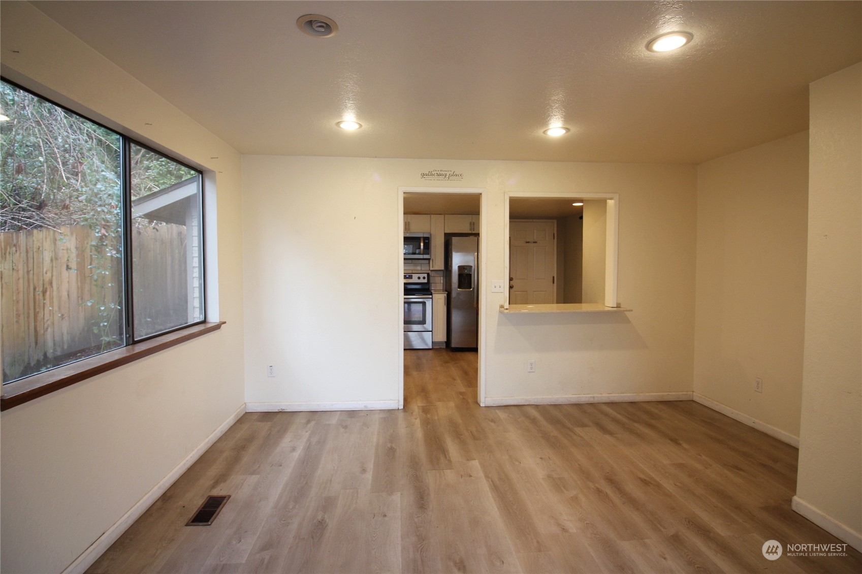 Dining room as you enter from living room