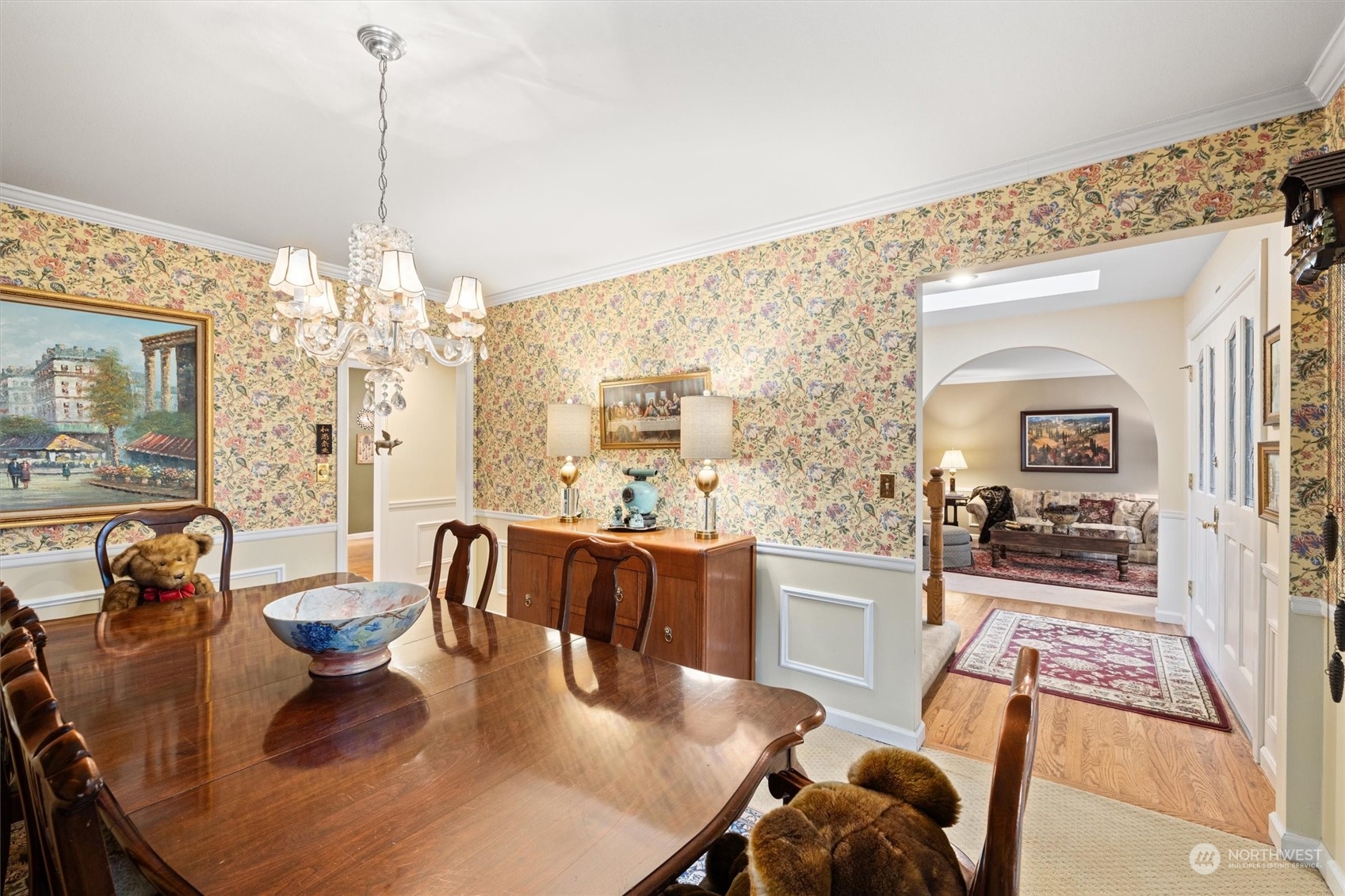 Great for Entertaining - Dining Room Open to Living Rom and Kitchen