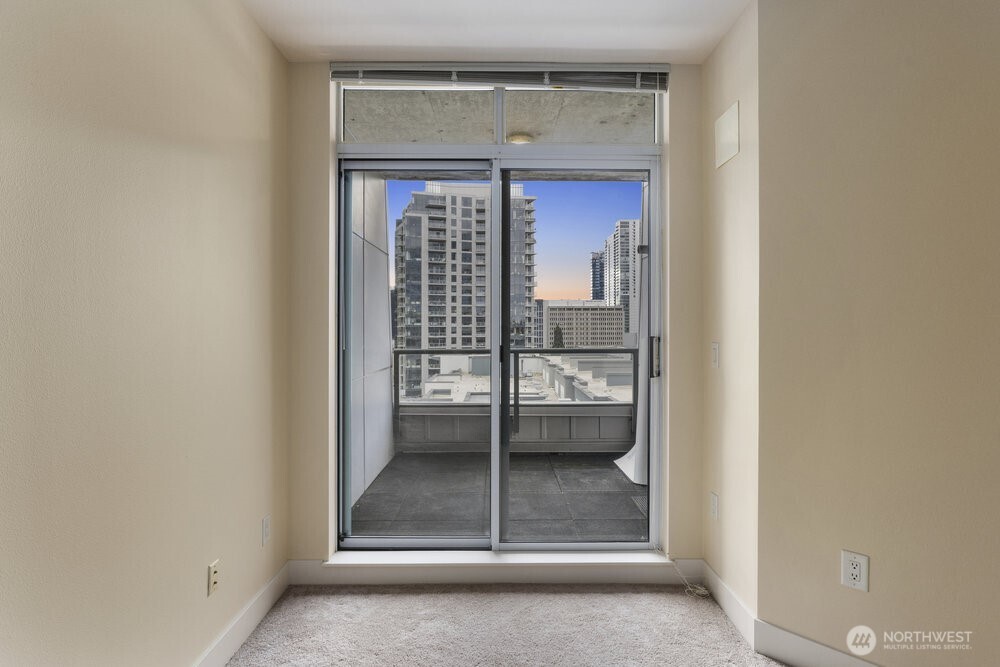 Second bedroom with patio