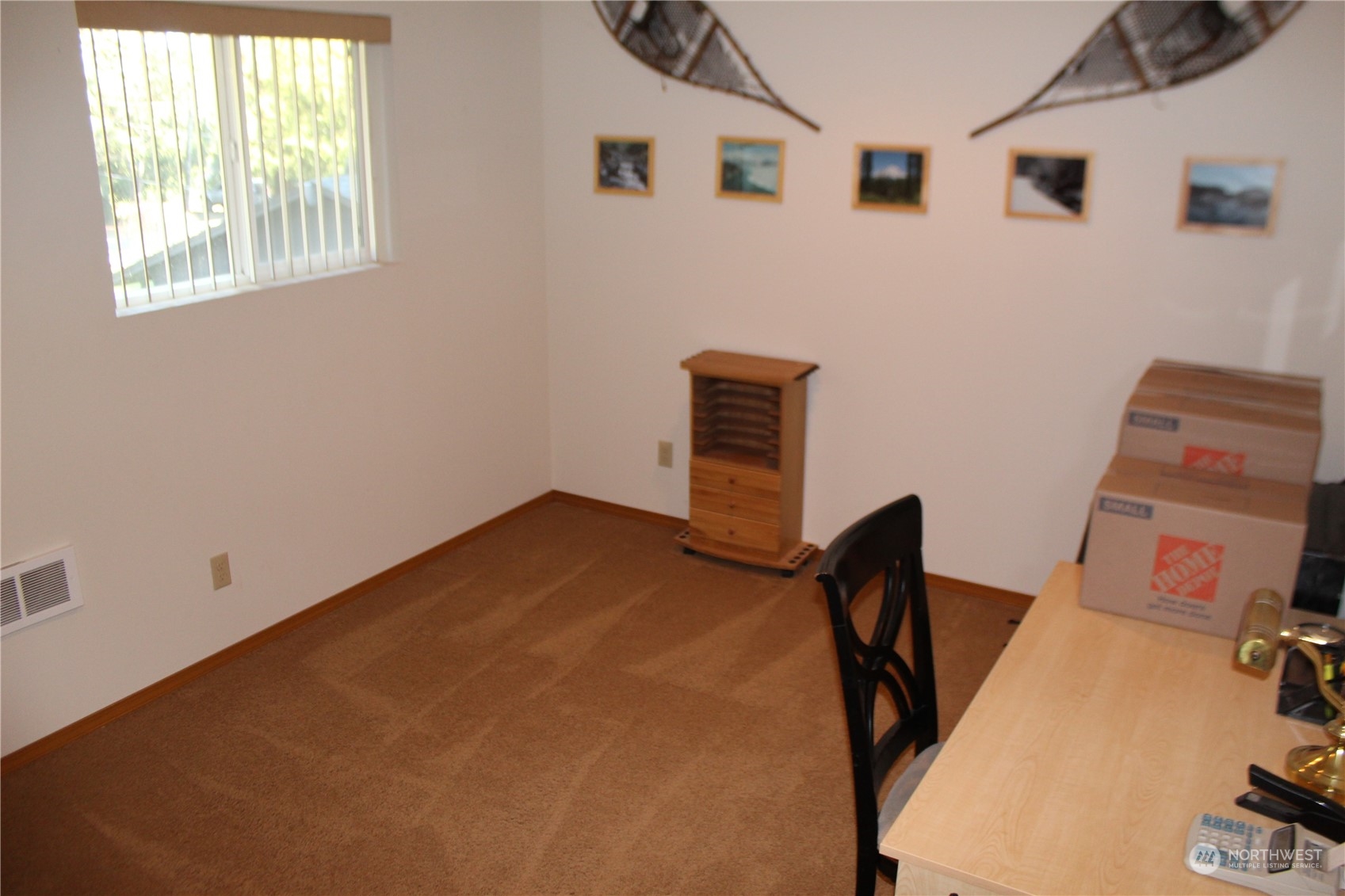 Upstairs office!