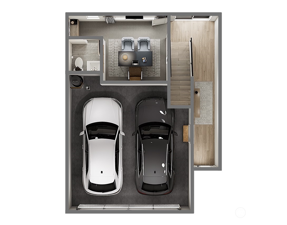 Lower level floorplan