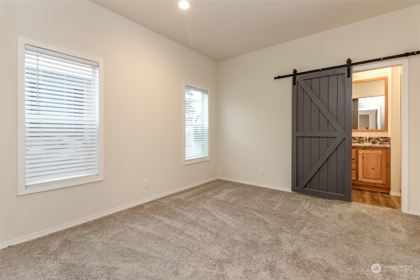 Primary Bedroom with in suite bathroom