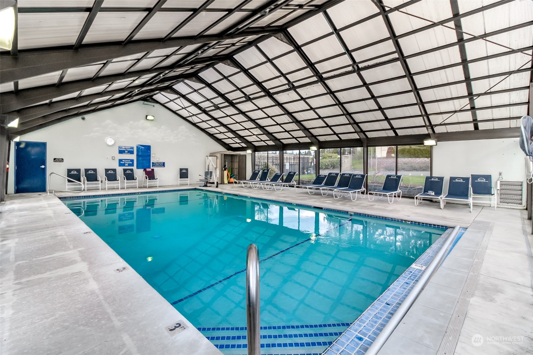 Indoor year round swimming pool