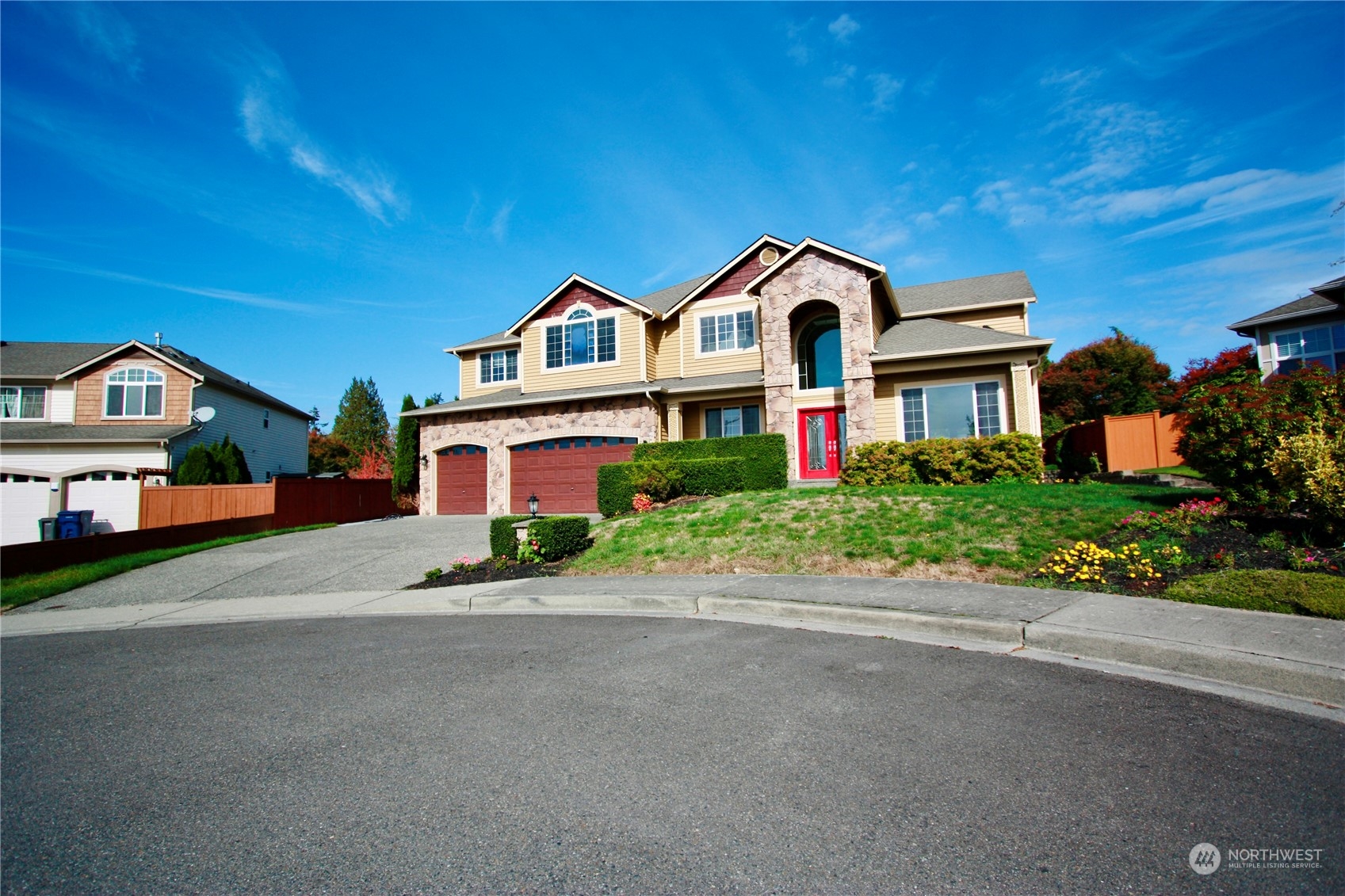 Street view of the front of the property.