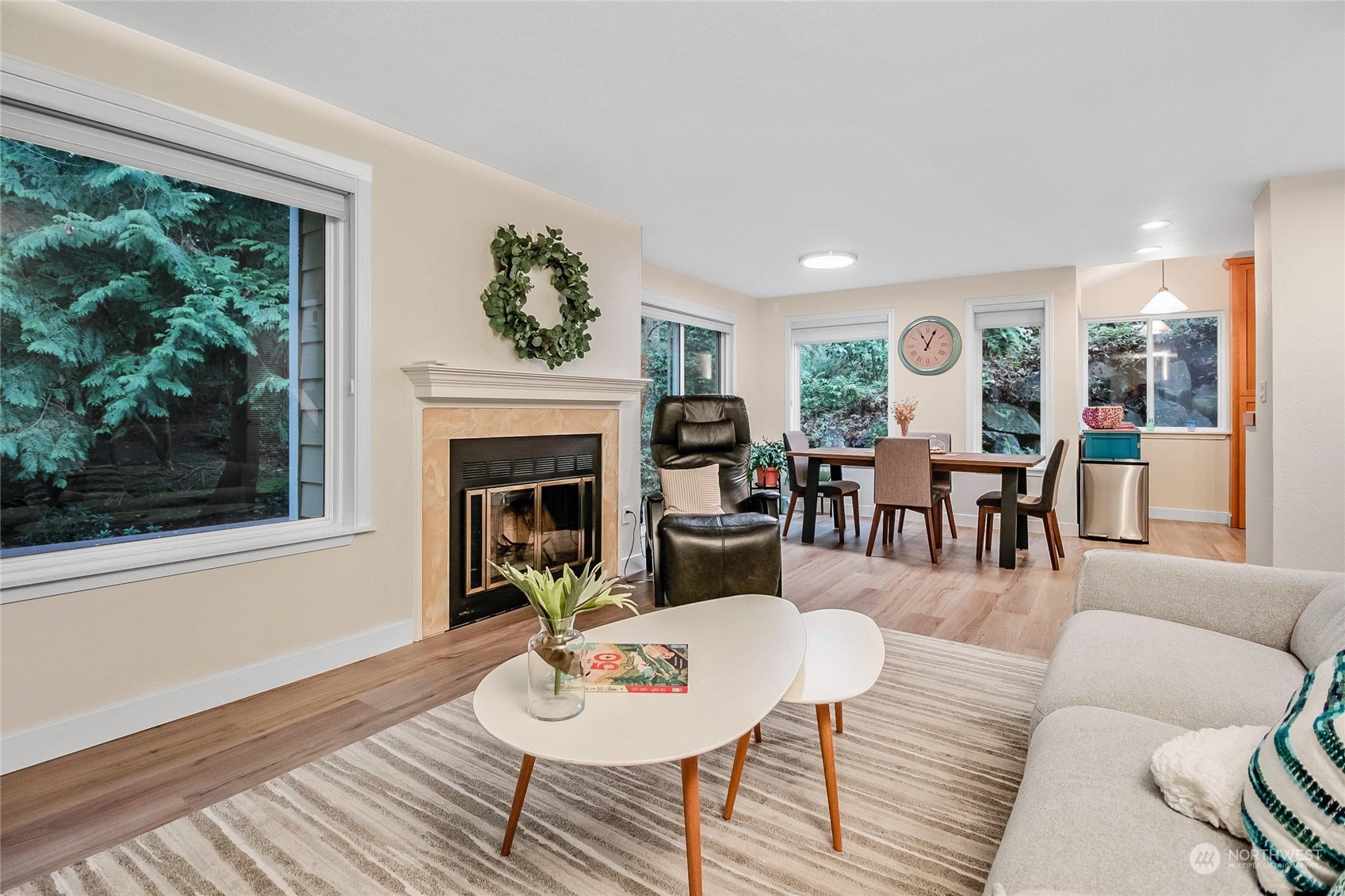 Living Room to Dining area