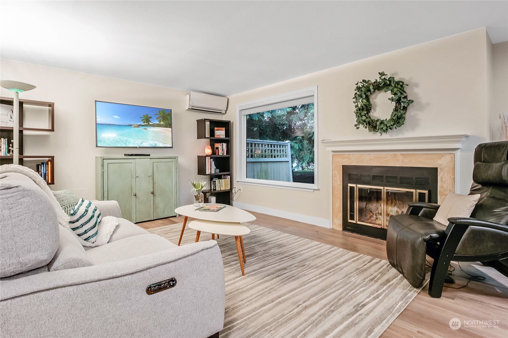 Living Room w/Fireplace