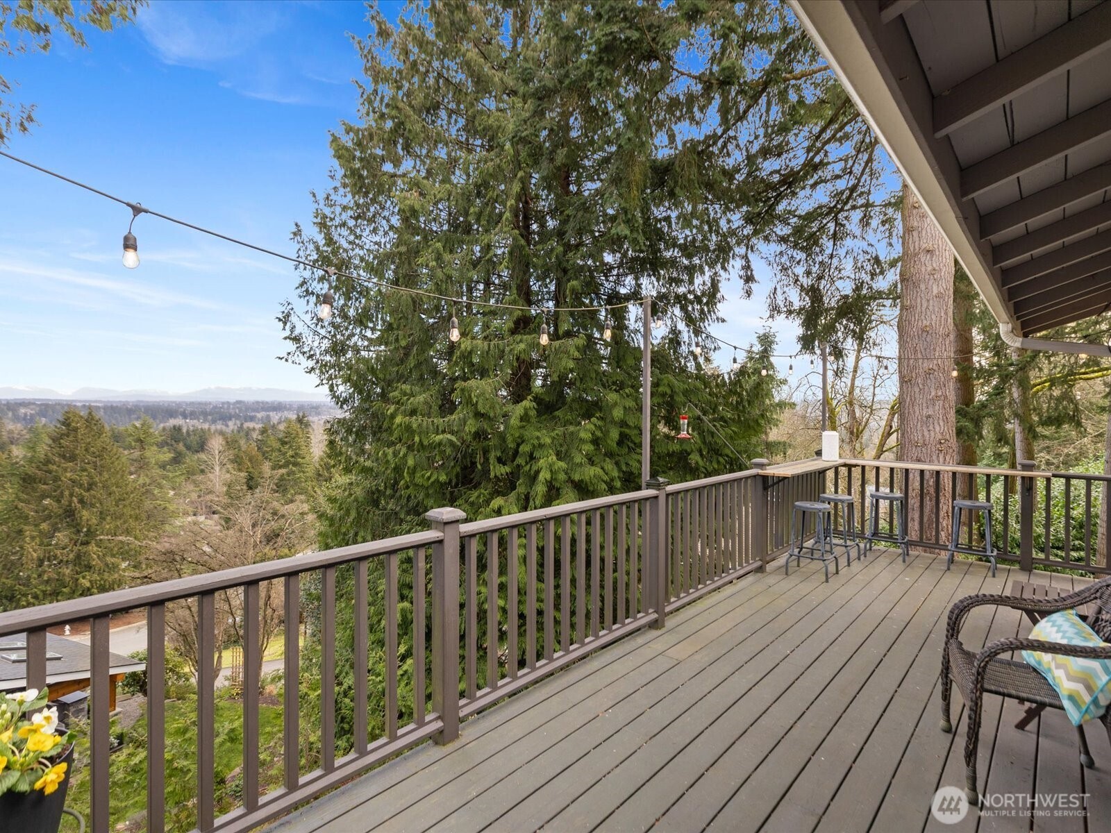 Enjoy entertaining on the large composite deck with beautiful views.