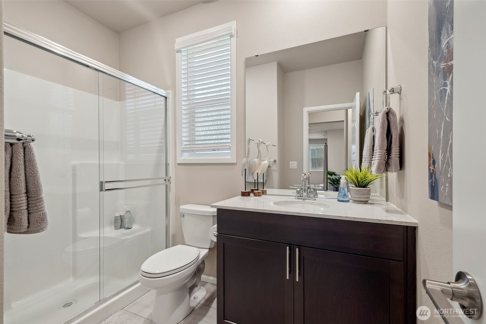 Main floor bathroom with shower!