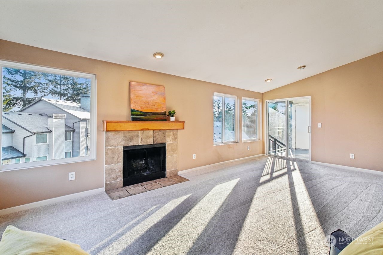 Family room - drenched in natural light