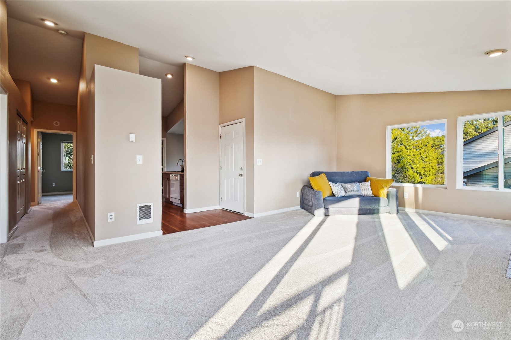 Family Room & Main entry door