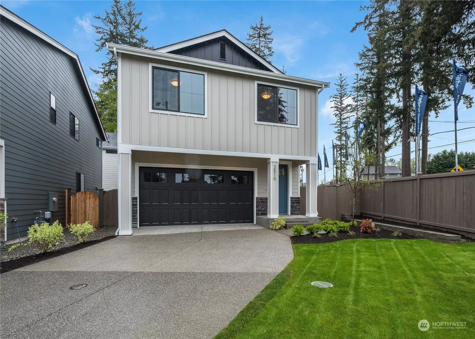 Plan 1907 Elevation A - photo of a home built at another community.  Lot & details will vary.