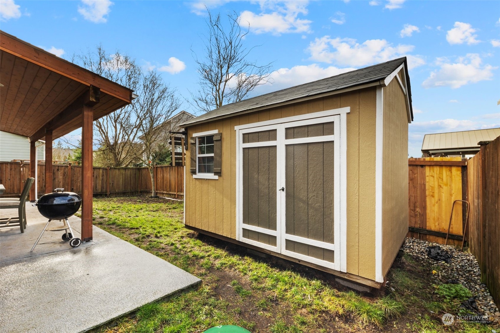 Exterior Unattached Storage Area