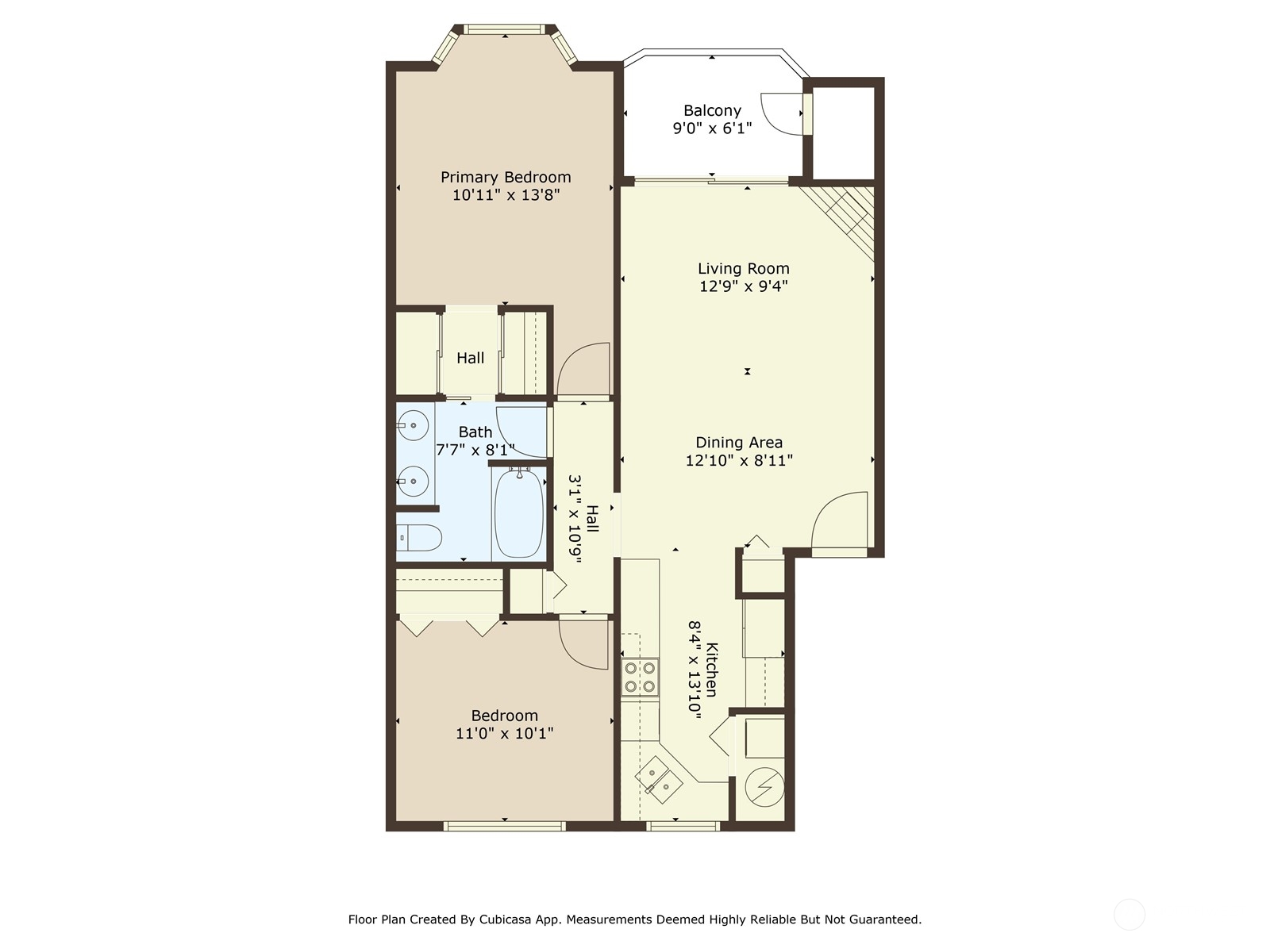 Floorplan w/ measurements for your convenience