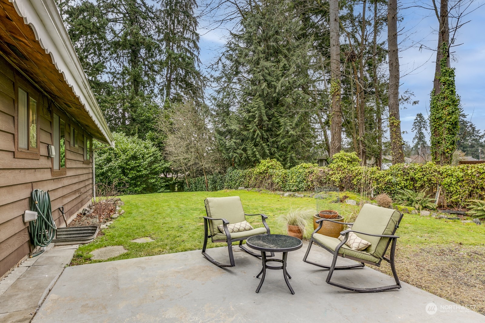 Large Concrete Patio