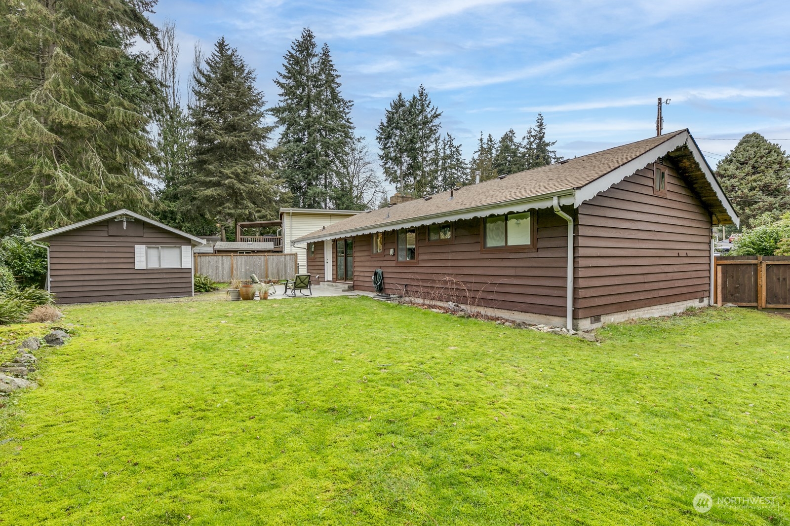 Fenced Yard and Detached Finished Space