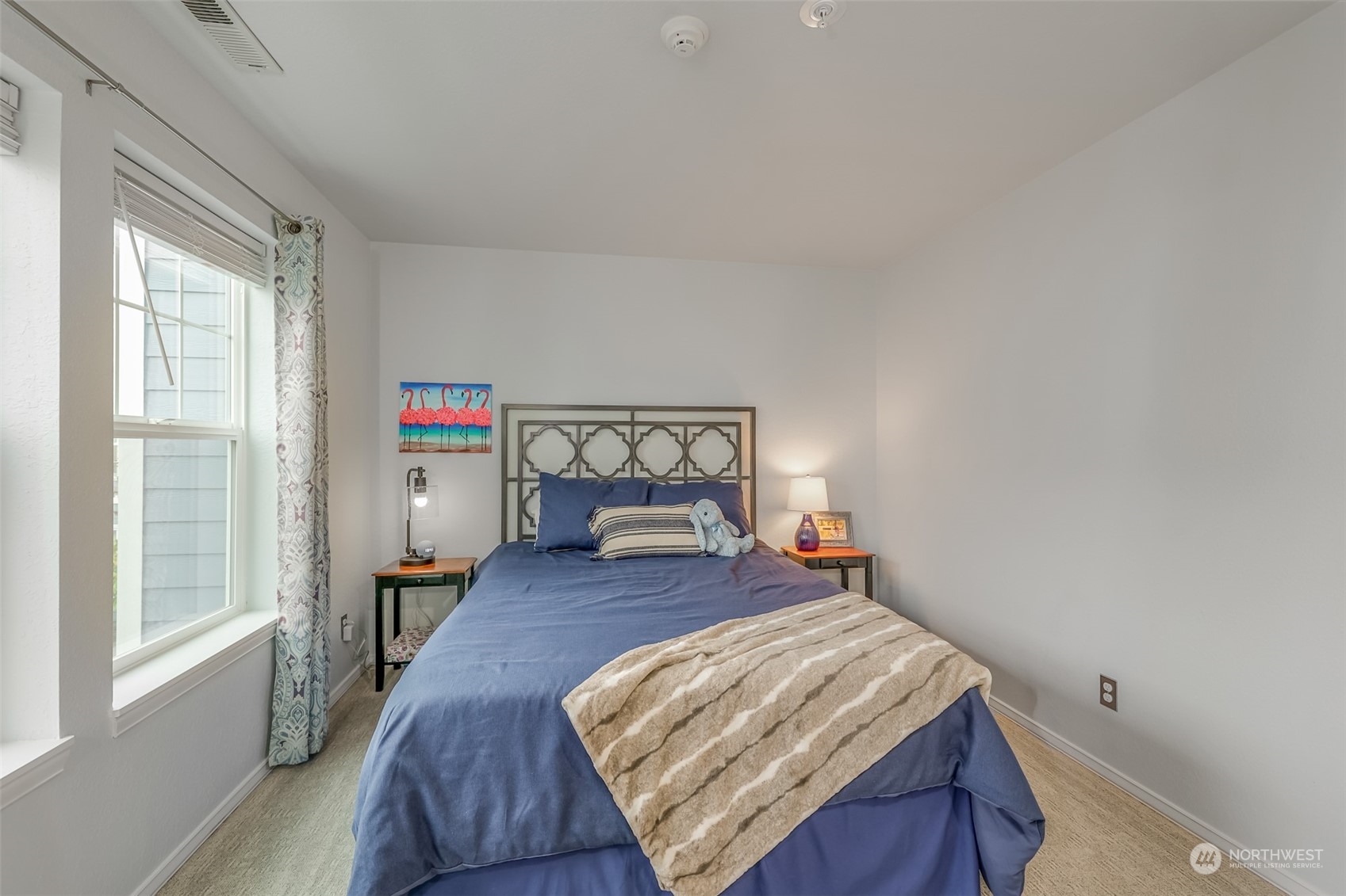 A closer look at the guest bedroom highlights the spacious layout, soft carpeting, and tranquil setting. Whether used as a guest retreat or a workspace, this room offers versatility and comfort.    This home is a perfect blend of modern upgrades and comfortable living in the sought-after Providence Point community.