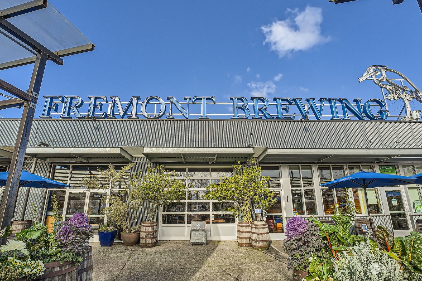 Yes, just say yes to an outdoor social anytime of the year at Fremont Brewing just down the street.