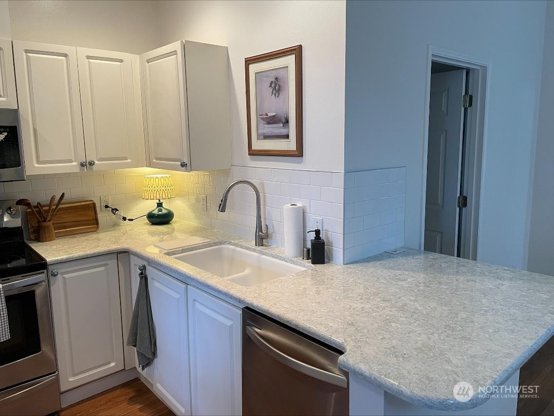 Kitchen offers great working space, and ALL appliances are included.