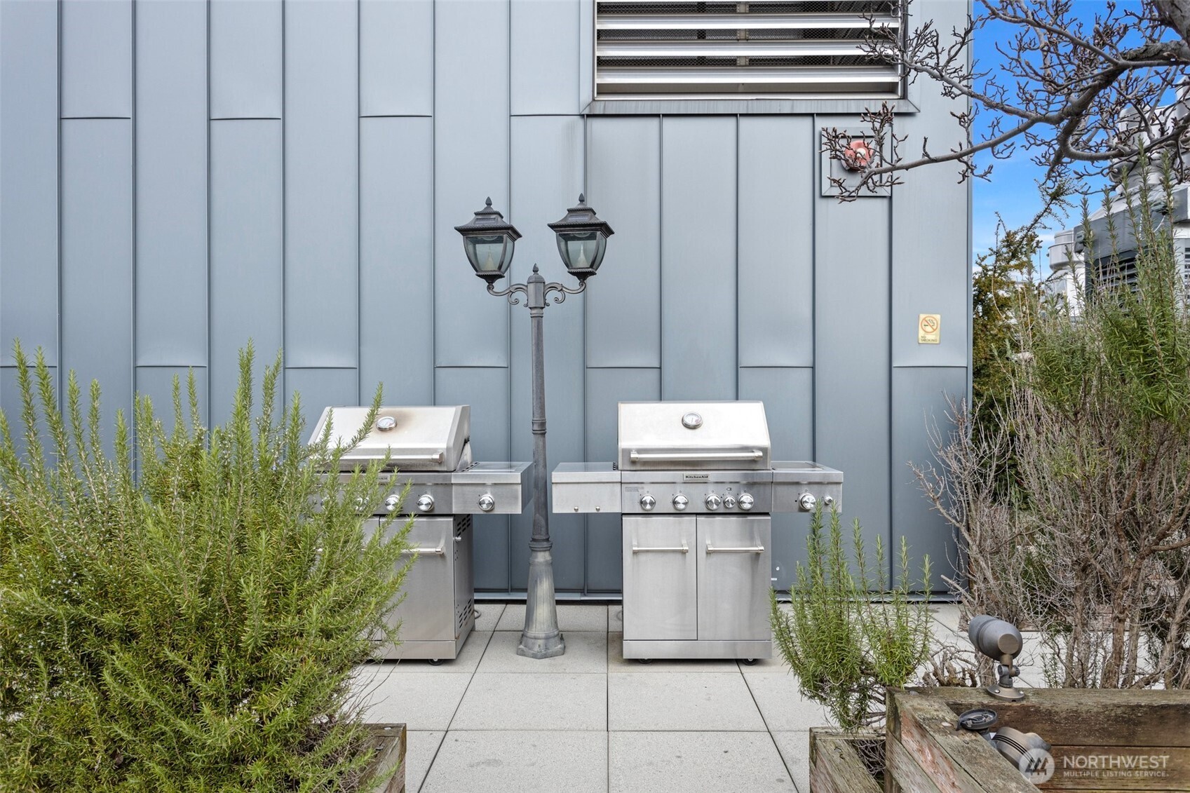 Community BBQs on the rooftop deck