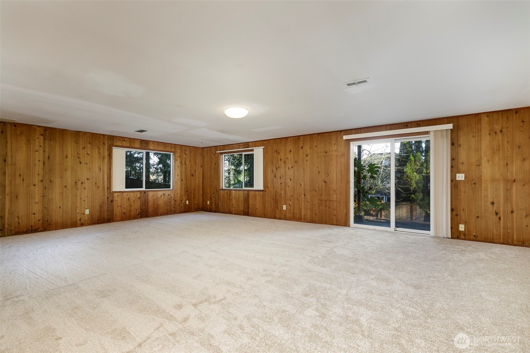 Another view of Recreation Room with Fireplace