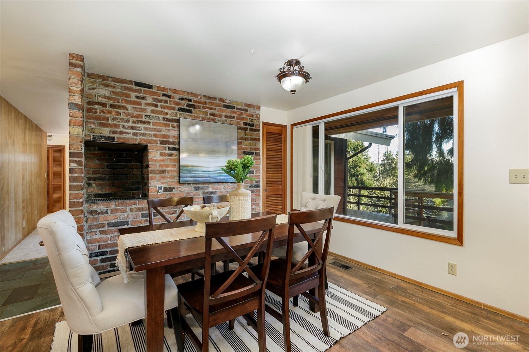 Living Room and Deck