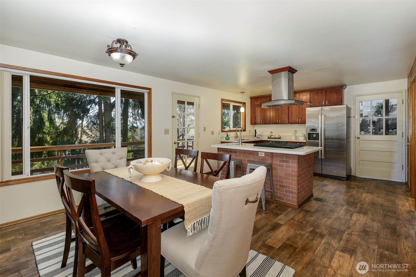 Dining Room and Kitchen