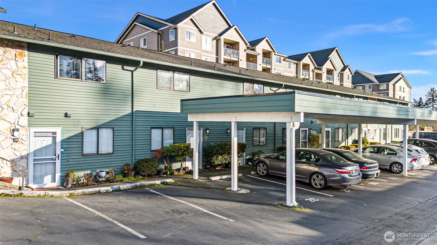 The carports were redone recently.