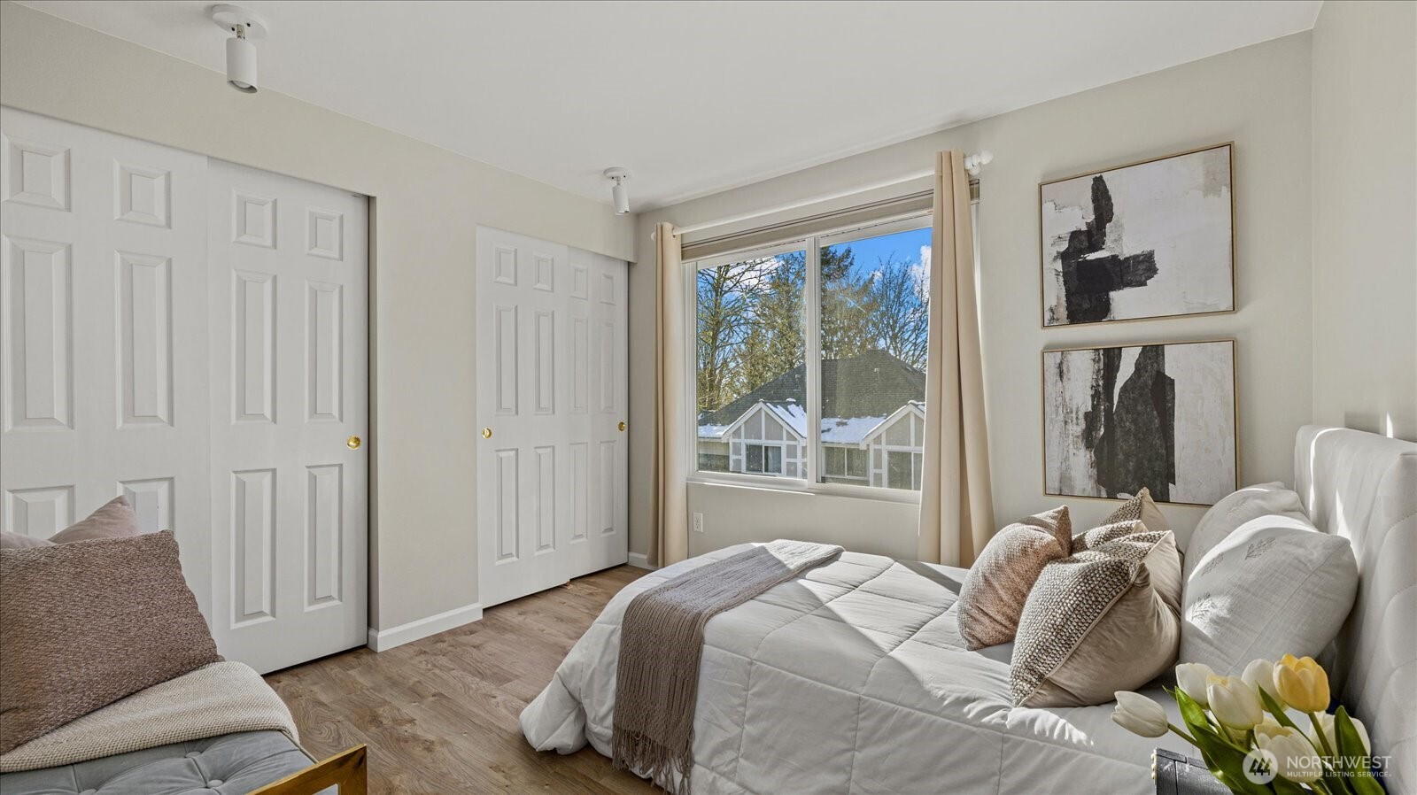 The second bedroom en suite on upper level