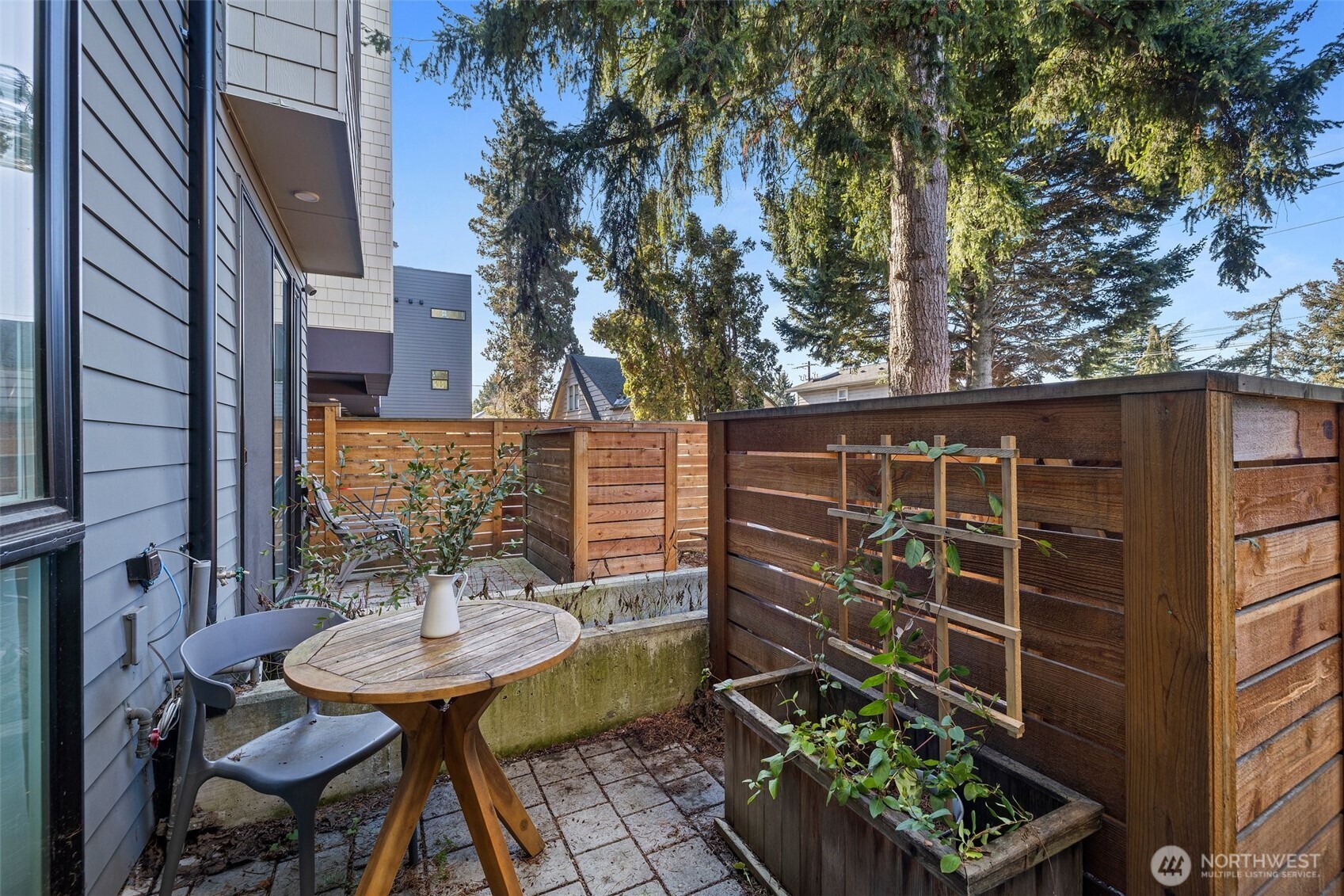 Wonderful private patio area